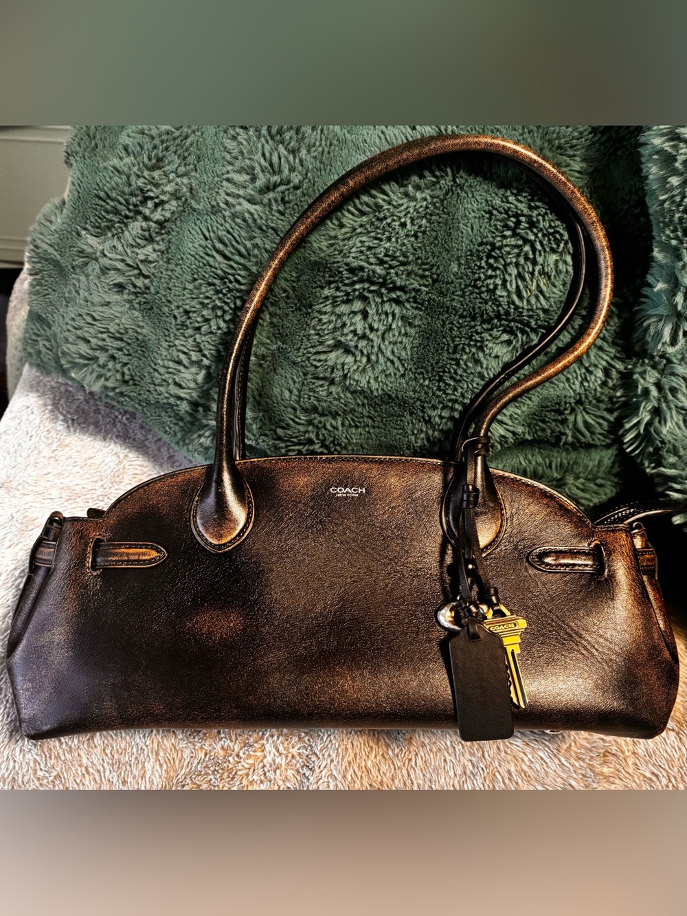 Coach Empire Carryall Bag 34 in Loved Leather